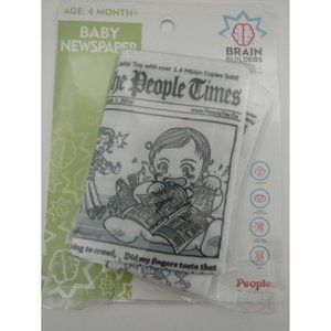 Baby Toy People Times Crinkle Newspaper